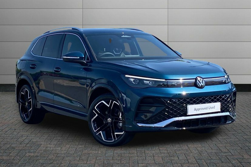 Volkswagen Tiguan 1.5 Etsi Mhev R-line Suv Hybrid Dsg 15 WJ26FWN Blue