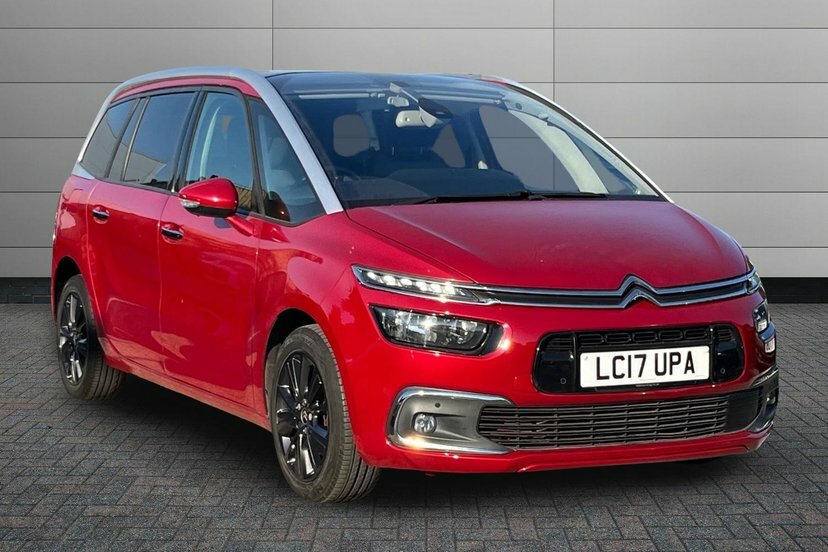 Citroen Grand C4 Picasso 1.6 Bluehdi Flair Mpv Eat6 120 Ps Red
