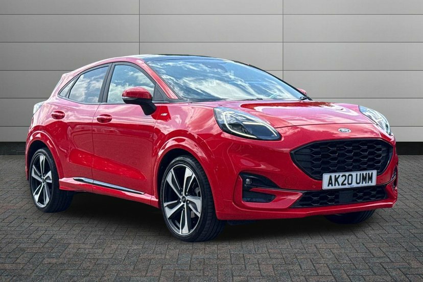 Ford Puma 1.0T Ecoboost Mhev St-line X First Edition Plus Su Red