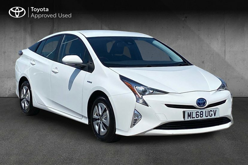 Toyota Prius 1.8 Vvt-h Business Edition Hatchback Hy ML68UGV White