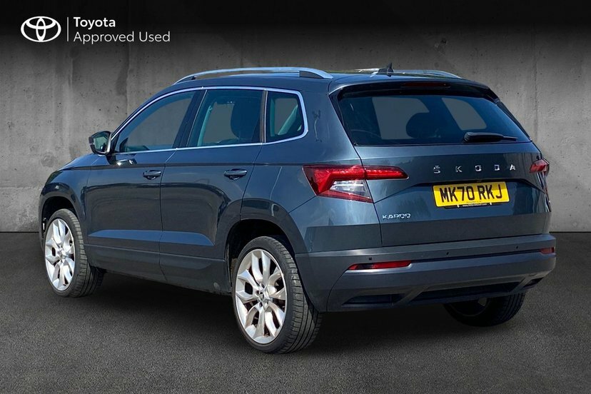 Skoda Karoq 1.5 Tsi Act Se L Suv 150 Ps MK70RKJ Blue #4