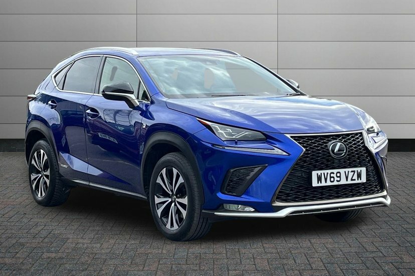 Lexus NX 2.5 300H Gpf F Sport Suv Hybrid E-cvt 4 WV69VZW Blue