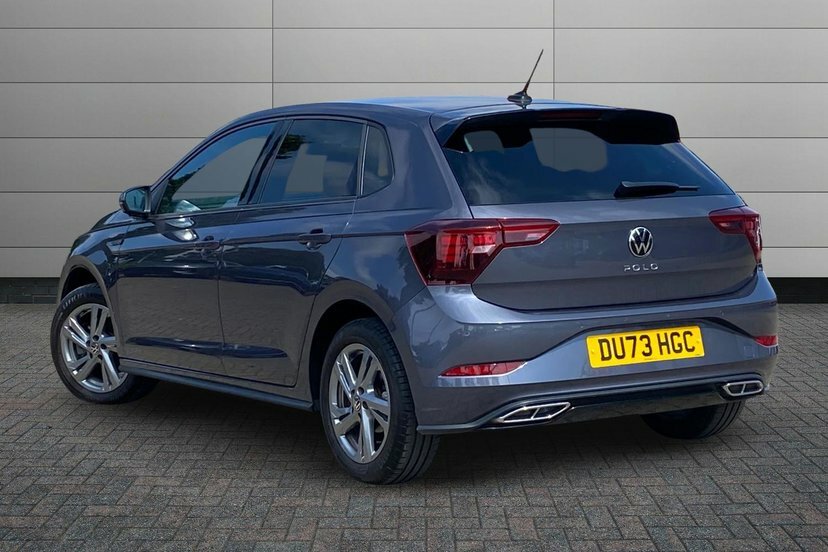 Volkswagen Polo 1.0 Tsi R-line Hatchback Dsg 110 Ps DU73HGC Grey #3