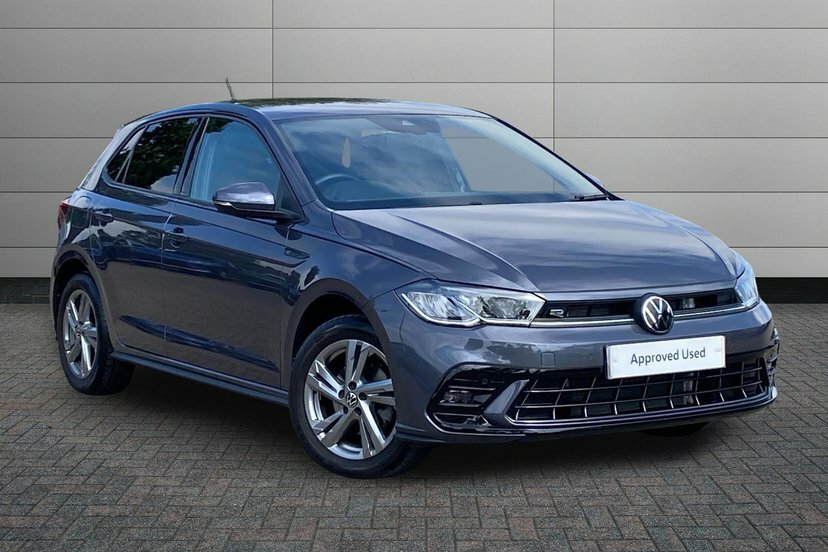 Volkswagen Polo 1.0 Tsi R-line Hatchback Dsg 110 Ps DU73HGC Grey