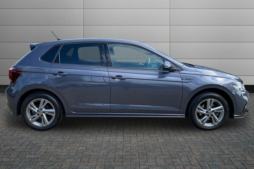 Volkswagen Polo 1.0 Tsi R-line Hatchback Dsg 110 Ps DU73HGC Grey #4