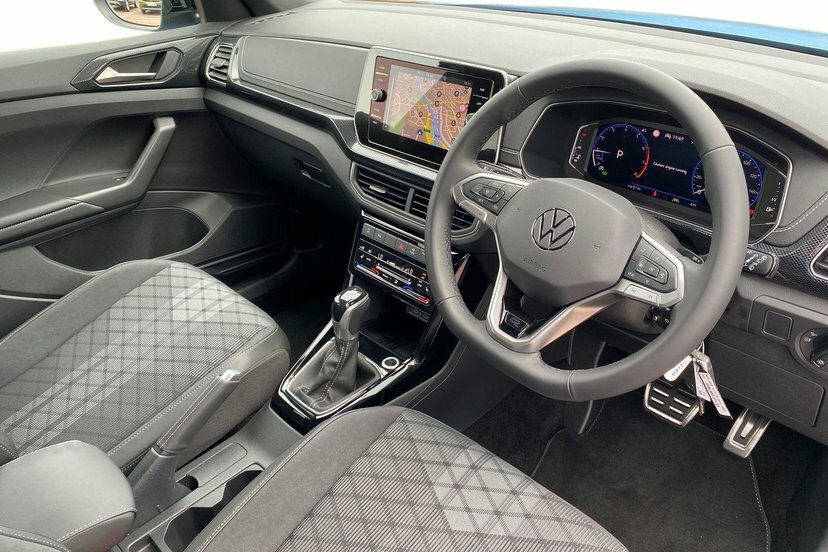 Volkswagen T-Cross 1.0 Tsi Black Edition Dsg MH26TVW Blue #6