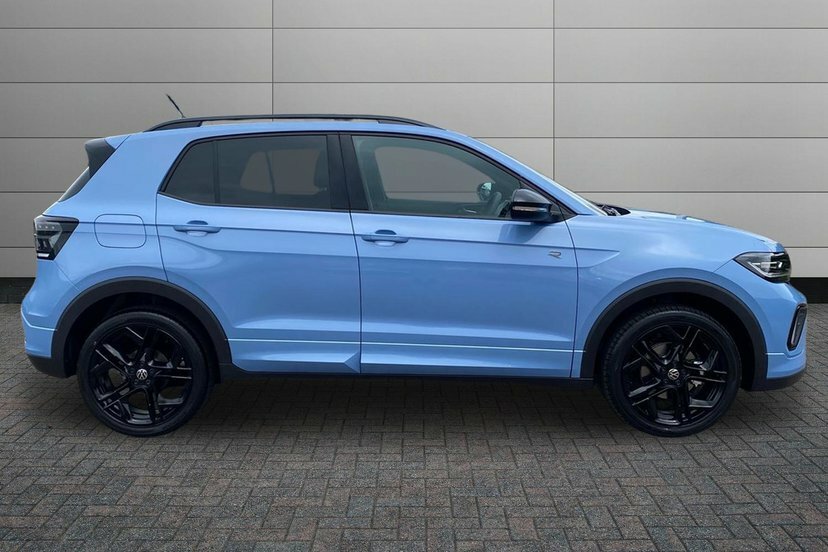 Volkswagen T-Cross 1.0 Tsi Black Edition Dsg MH26TVW Blue #4