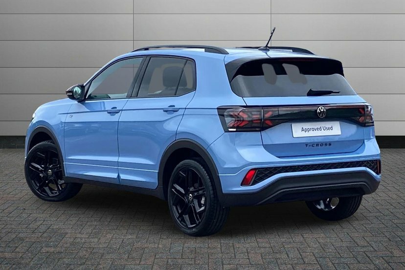 Volkswagen T-Cross 1.0 Tsi Black Edition Dsg MH26TVW Blue #3