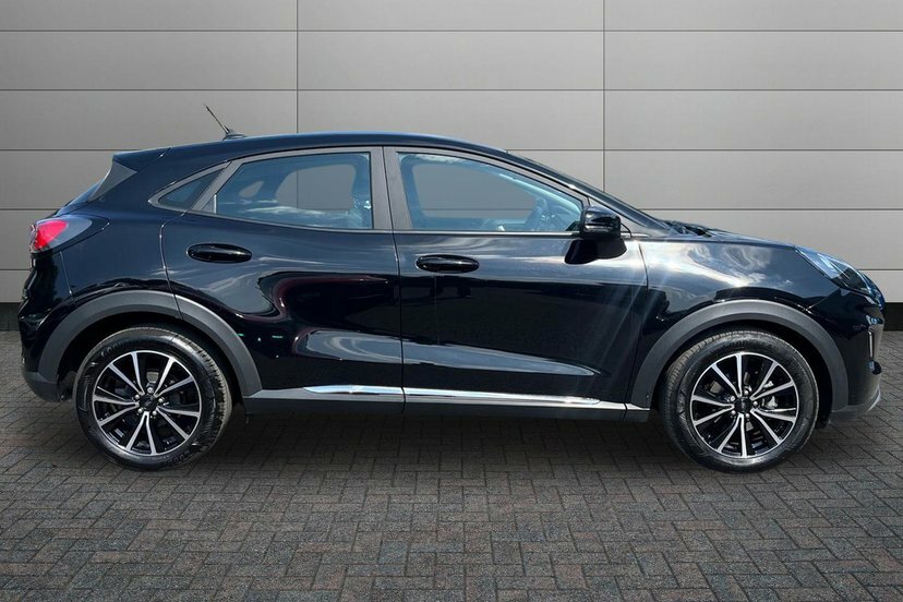 Ford Puma 1.0T Ecoboost Mhev Titanium Suv Hybrid MJ23CHF Black #4