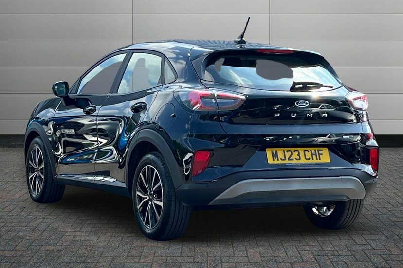Ford Puma 1.0T Ecoboost Mhev Titanium Suv Hybrid MJ23CHF Black #3