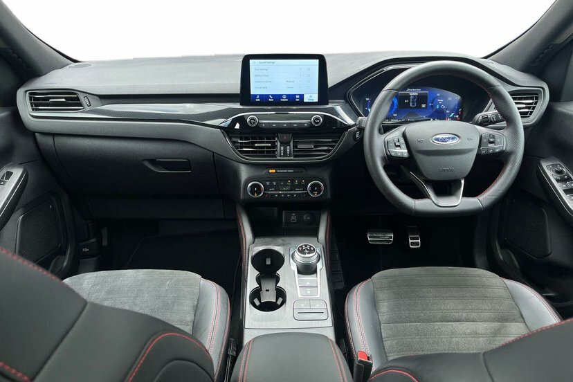 Ford Kuga 2.5H Duratec St-line X Edition Suv Hybr HK23XUJ Red #6