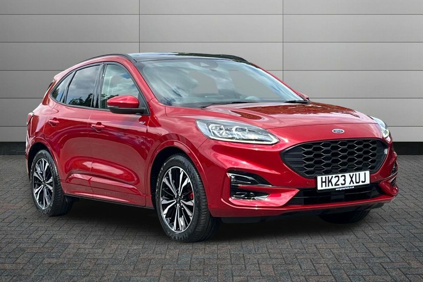 Ford Kuga 2.5H Duratec St-line X Edition Suv Hybr HK23XUJ Red