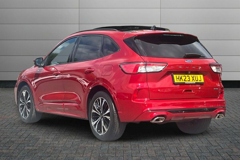 Ford Kuga 2.5H Duratec St-line X Edition Suv Hybr HK23XUJ Red #3