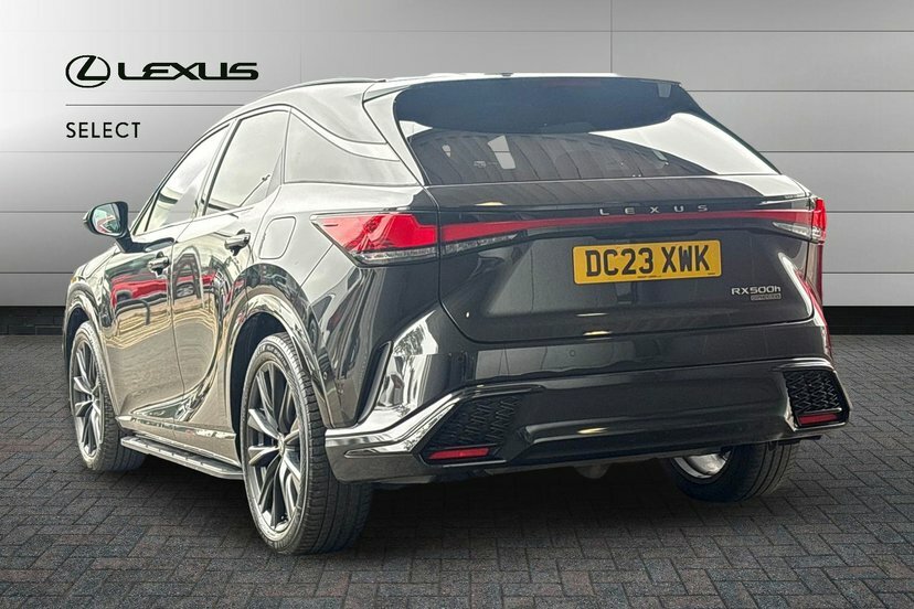 Lexus RX 2.4 500H Turbo F Sport Suv Hybrid DC23XWK Black #3