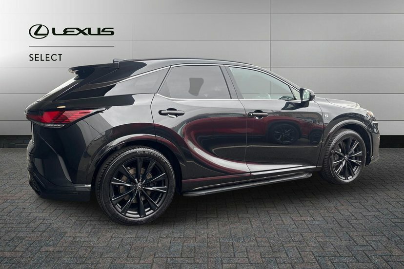 Lexus RX 2.4 500H Turbo F Sport Suv Hybrid DC23XWK Black #4