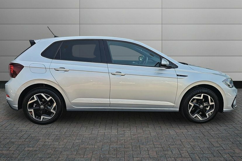 Volkswagen Polo 1.0 Tsi R-line Hatchback Dsg 115 Ps DF75NME Silver #4