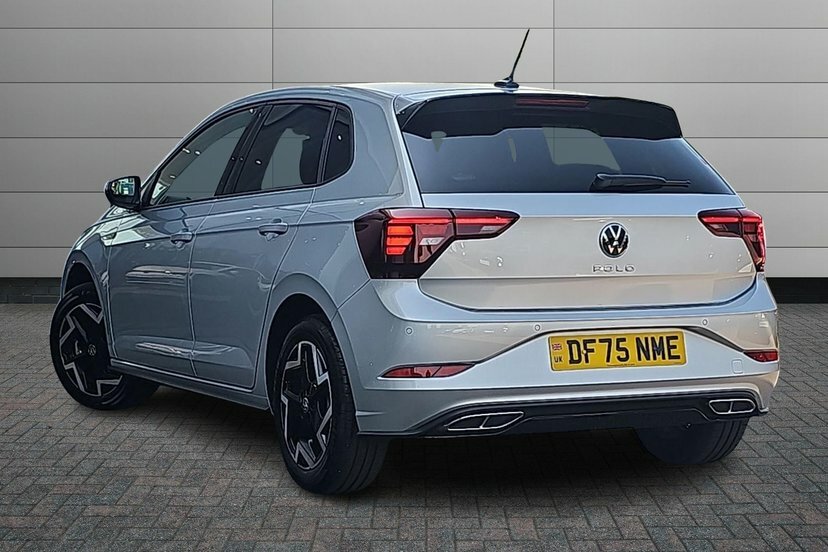 Volkswagen Polo 1.0 Tsi R-line Hatchback Dsg 115 Ps DF75NME Silver #3
