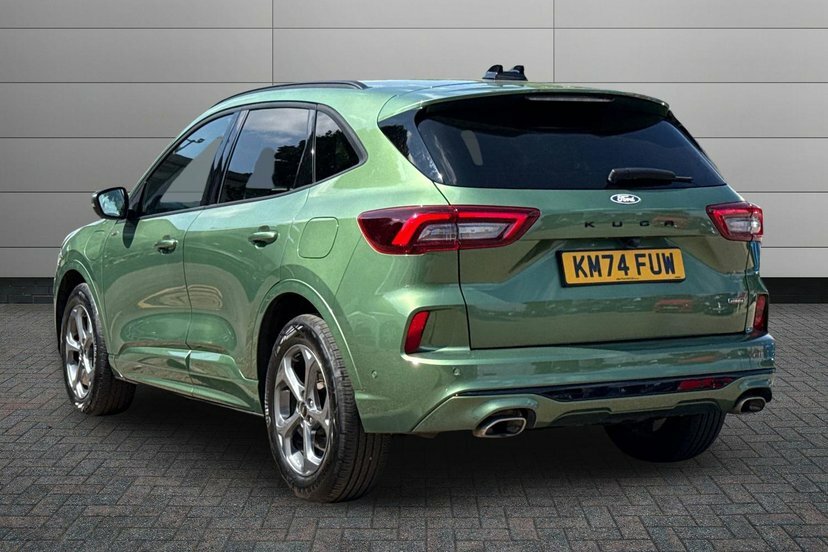 Ford Kuga 2.5 Duratec 14.4Kwh St-line Suv Plug-in KM74FUW Green #3