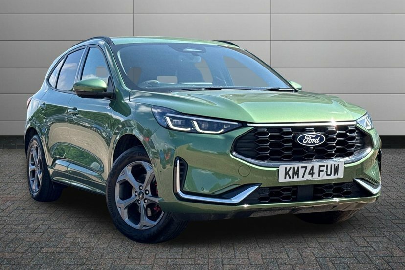 Ford Kuga 2.5 Duratec 14.4Kwh St-line Suv Plug-in KM74FUW Green