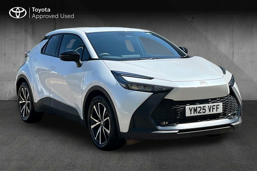 Toyota C-Hr 1.8 Vvt-h Design Suv Hybrid Cvt 140 Ps YM25VFF White