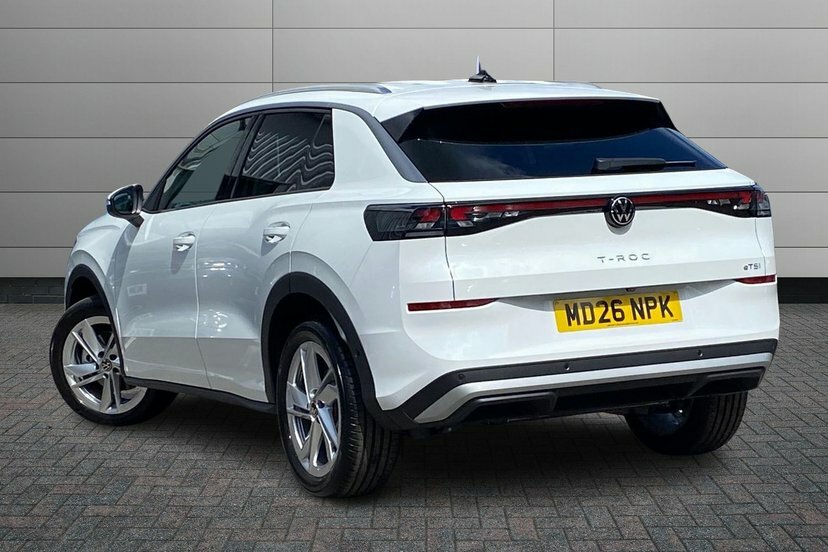 Volkswagen T-Roc 1.5 Etsi Mhev Style Suv Hybrid Dsg 150 MD26NPK White #3