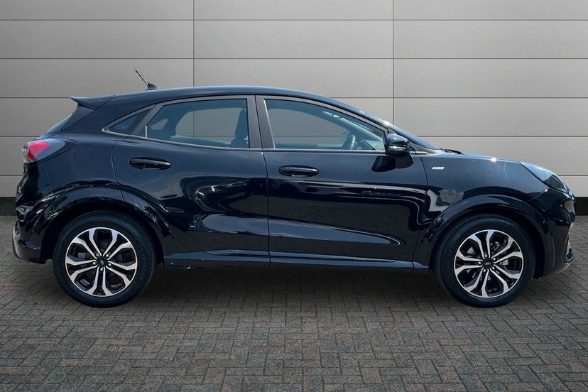 Ford Puma 1.0T Ecoboost Mhev St-line Suv Hybrid D PF23CCK Black #4
