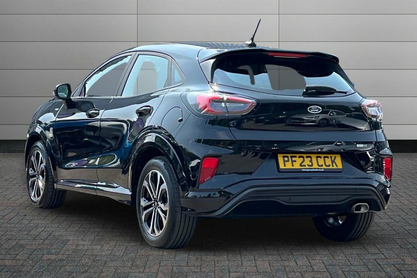 Ford Puma 1.0T Ecoboost Mhev St-line Suv Hybrid D PF23CCK Black #3