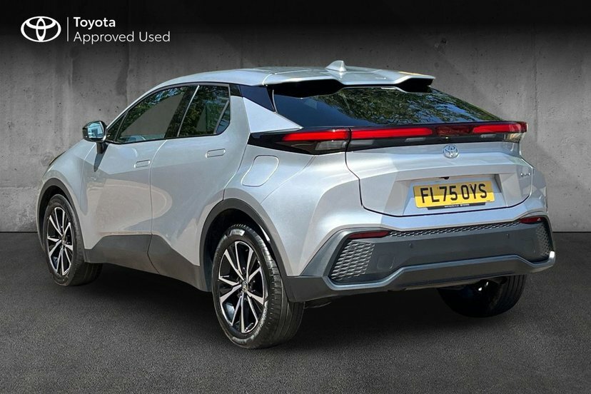 Toyota C-Hr 1.8 Vvt-h Design Suv Hybrid Cvt 140 Ps FL75OYS Silver #3
