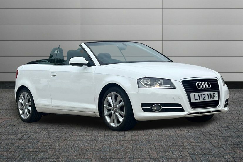 Audi A3 Cabriolet 2.0 Tfsi Sport Convertible S Tronic Eur White