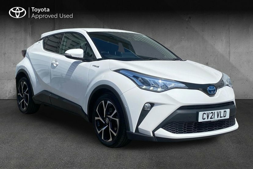 Toyota C-Hr 1.8 Vvt-h Gpf Design Suv Hybrid Cvt 12 CV21VLD White