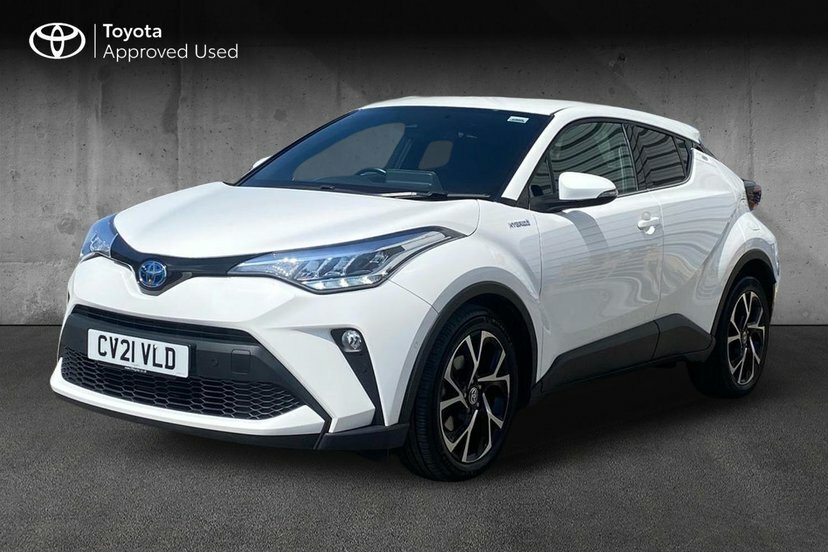 Toyota C-Hr 1.8 Vvt-h Gpf Design Suv Hybrid Cvt 12 CV21VLD White #3