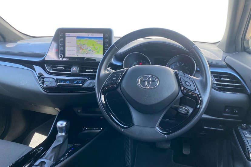 Toyota C-Hr 1.8 Vvt-h Gpf Design Suv Hybrid Cvt 12 CV21VLD White #6