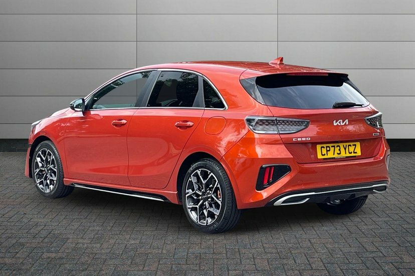 Kia Ceed 1.5 T-gdi Gt-line Hatchback 158 CP73YCZ Orange #5