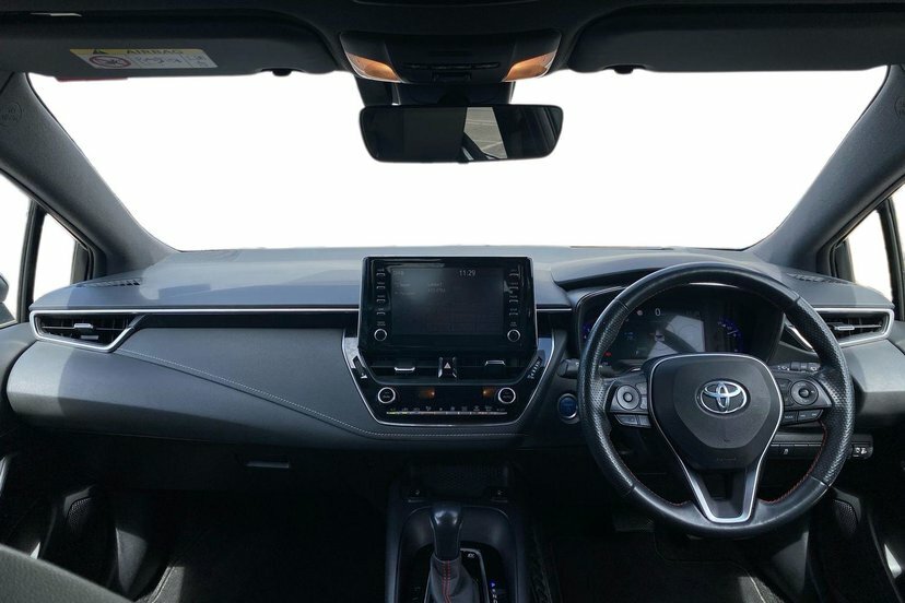 Toyota Corolla 1.8 Vvt-h Gr Sport Hatchback Hybrid Cvt FN20WFB White #5