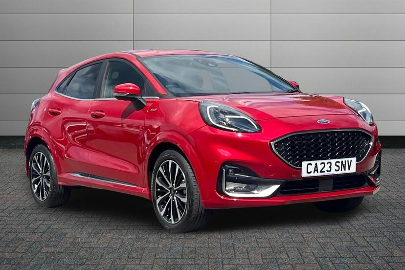 Ford Puma 1.0T Ecoboost Mhev St-line Vignale Suv CA23SNV Red