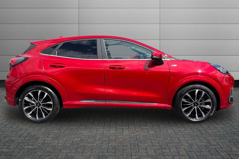 Ford Puma 1.0T Ecoboost Mhev St-line Vignale Suv CA23SNV Red #4