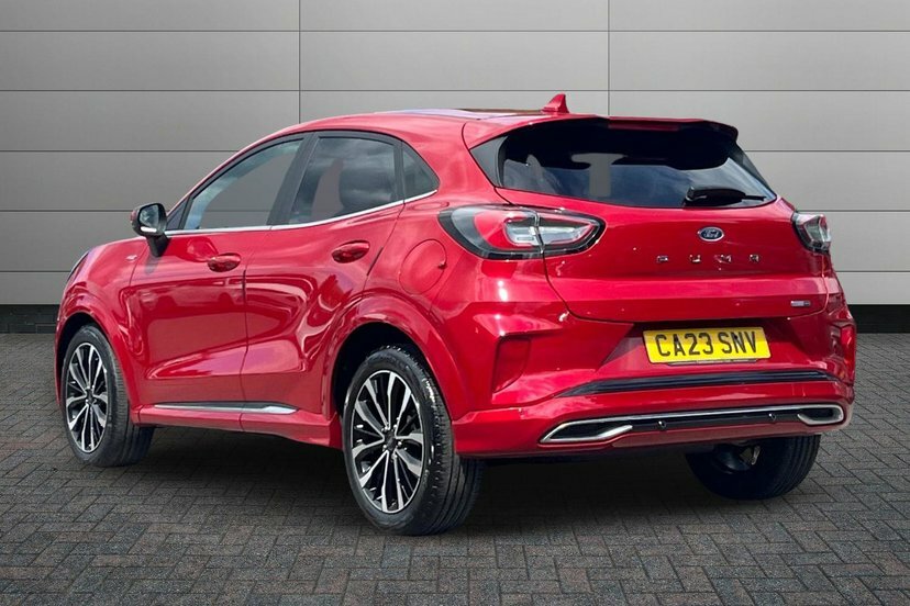 Ford Puma 1.0T Ecoboost Mhev St-line Vignale Suv CA23SNV Red #3