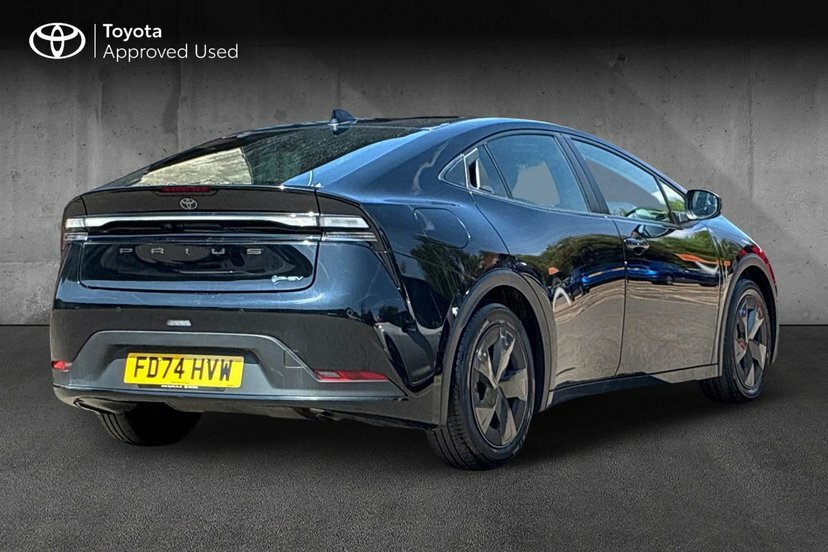 Toyota Prius 2.0 13.6Kwh Design Hatchback Plug-in Hy FD74HVW Black #2