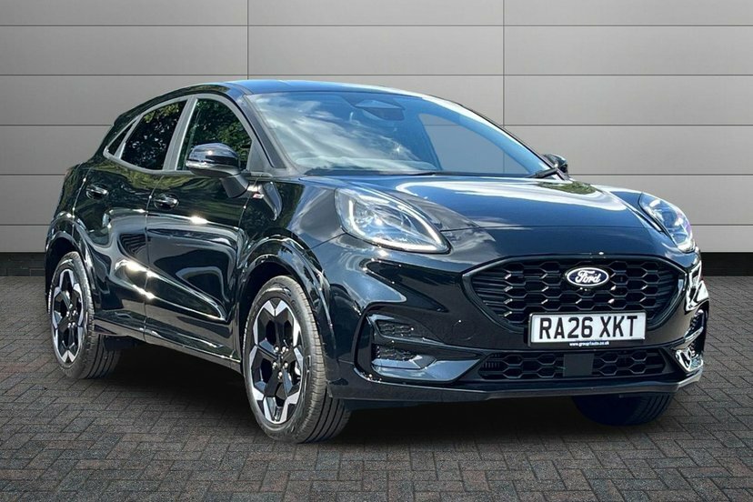Ford Puma 1.0T Ecoboost Mhev St-line X Suv Hybrid RA26XKT Black