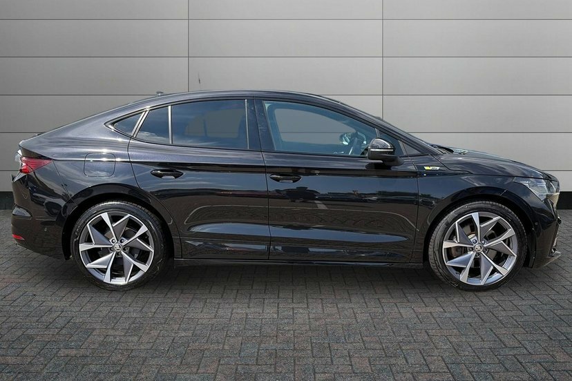 Skoda ENYAQ Iv 82Kwh Vrs Coupe 4Wd Dc135kw RJ72BNZ Black #4