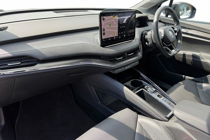 Skoda ENYAQ Iv 82Kwh Vrs Coupe 4Wd Dc135kw RJ72BNZ Black #2