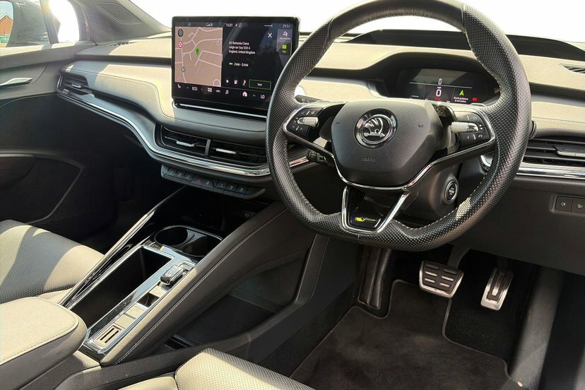 Skoda ENYAQ Iv 82Kwh Vrs Coupe 4Wd Dc135kw RJ72BNZ Black #6