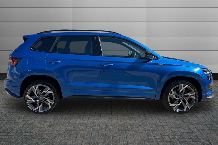 Skoda Karoq 1.5 Tsi Act Sportline Edition Suv Dsg MC25OZM Blue #4