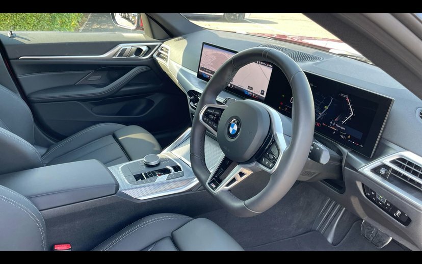 BMW 4 Series Gran Coupe 420I M Sport Gran Coupe KJ26ABX Red #6