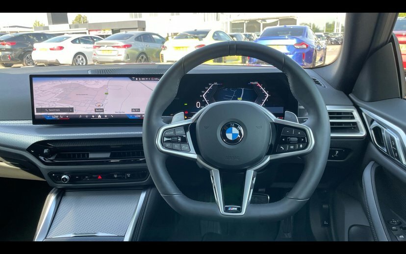 BMW 4 Series Gran Coupe 420I M Sport Gran Coupe KJ26ABX Red #5