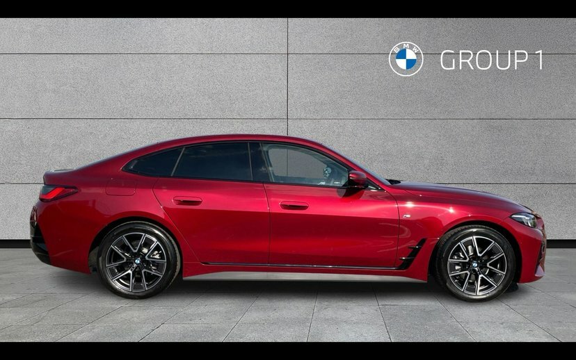 BMW 4 Series Gran Coupe 420I M Sport Gran Coupe KJ26ABX Red #3