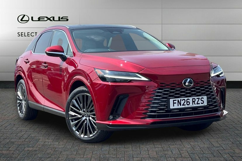 Lexus RX 2.5 450H 18.1Kwh Takumi Suv Plug-in Hy Red