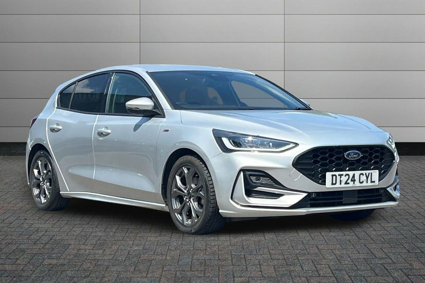 Ford Focus 1.0T Ecoboost Mhev St-line Hatchback Hy DT24CYL Silver