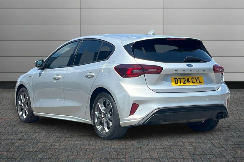 Ford Focus 1.0T Ecoboost Mhev St-line Hatchback Hy DT24CYL Silver #3