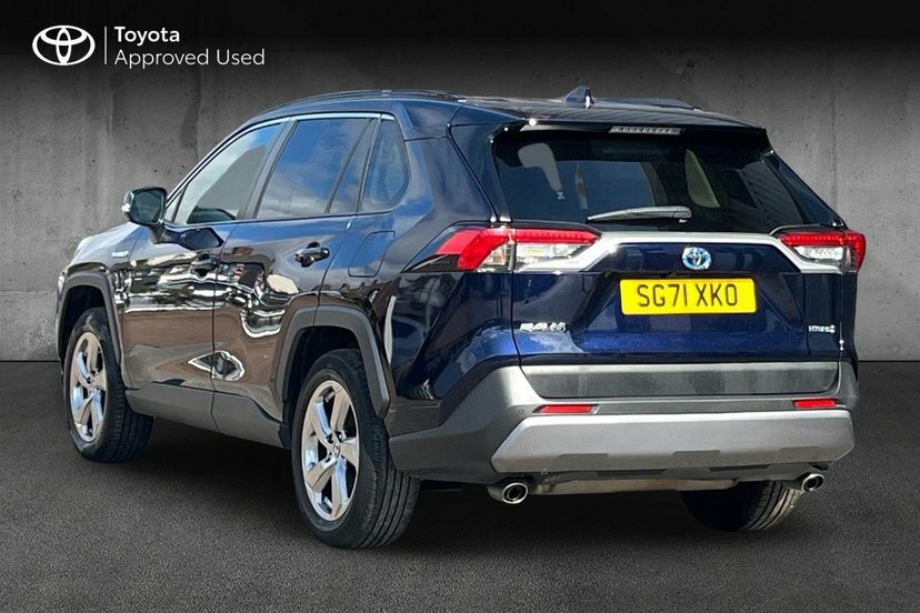 Toyota Rav 4 2.5 Vvt-h Gpf Design Suv Hybrid Cvt 21 SG71XKO Blue #3